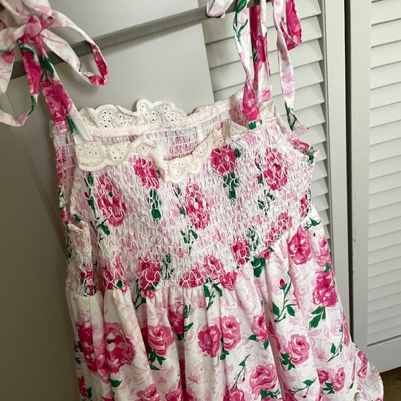 5/6 Sweethoney Dress Floral Rose - Picture 4 of 7